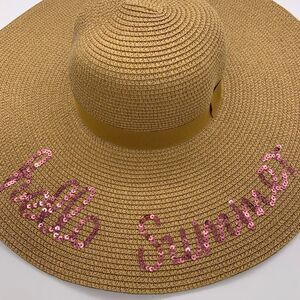 🌻✨Lucky 7 dark beige pink sequins 🍹 ☀️✨